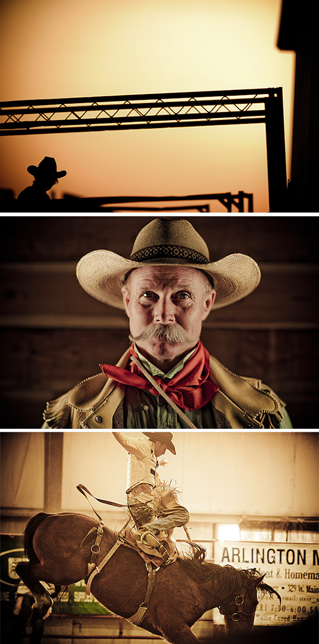 Rodeo-triptych